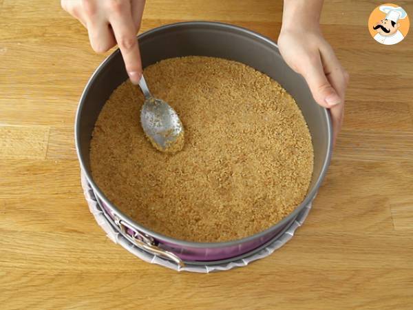 Weiße Schokoladen-Himbeer-Bavarois (Schritte und Video) - Zubereitung Schritt 2