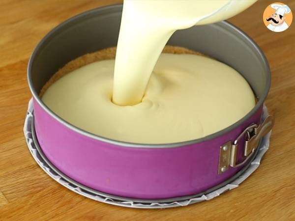 Weiße Schokoladen-Himbeer-Bavarois (Schritte und Video) - Zubereitung Schritt 7