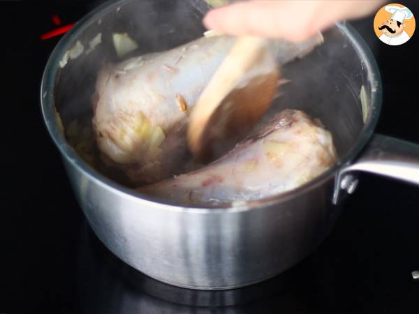 Lammhaxen-Confit mit Honig und Thymian - Zubereitung Schritt 2