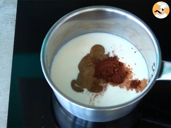 Haselnusscremes (veganes und glutenfreies Dessert) - Zubereitung Schritt 2