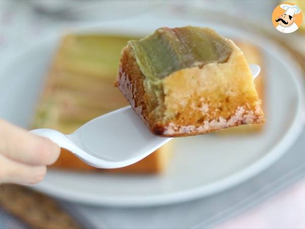 Umgedrehter Rhabarberkuchen - Zubereitung Schritt 9