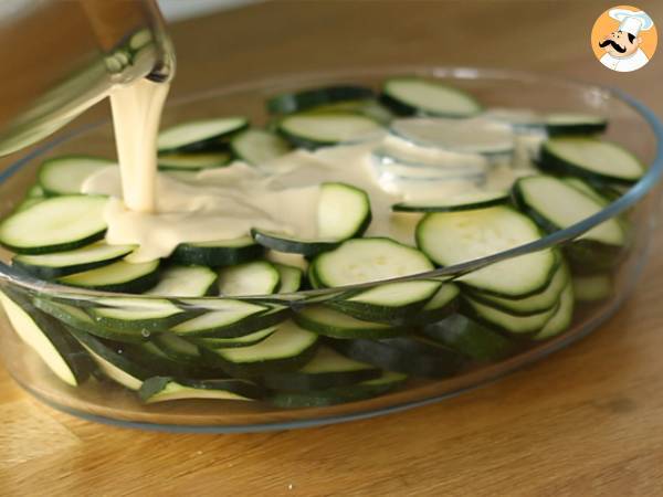 Einfaches Zucchini-Gratin - Zubereitung Schritt 3