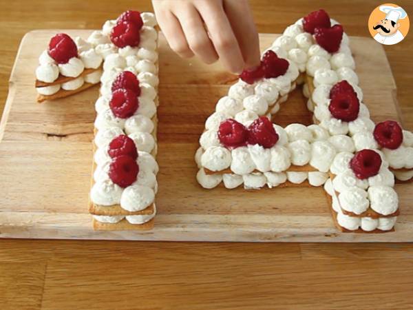 Zahlenkuchen - Zubereitung Schritt 10