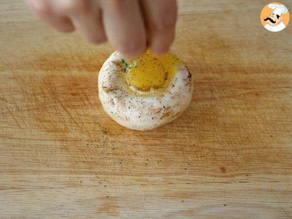 Wachteleierpilze - Zubereitung Schritt 3