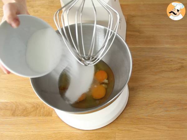 Mini-Erdbeerbrötchen, die Pink Panthers - Zubereitung Schritt 1