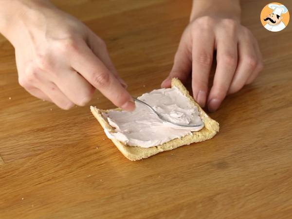 Mini-Erdbeerbrötchen, die Pink Panthers - Zubereitung Schritt 7