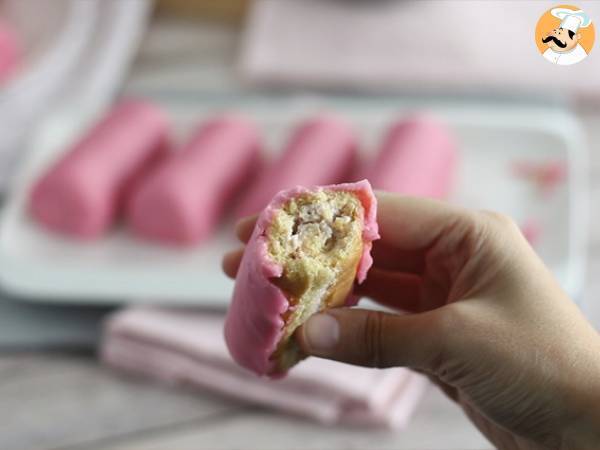 Mini-Erdbeerbrötchen, die Pink Panthers - Zubereitung Schritt 12