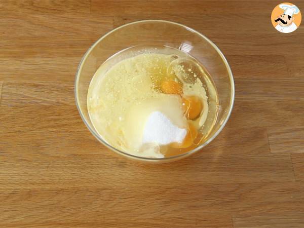 Zebrakuchen, exotischer Marmor (italienischer Marmor) - Zubereitung Schritt 1