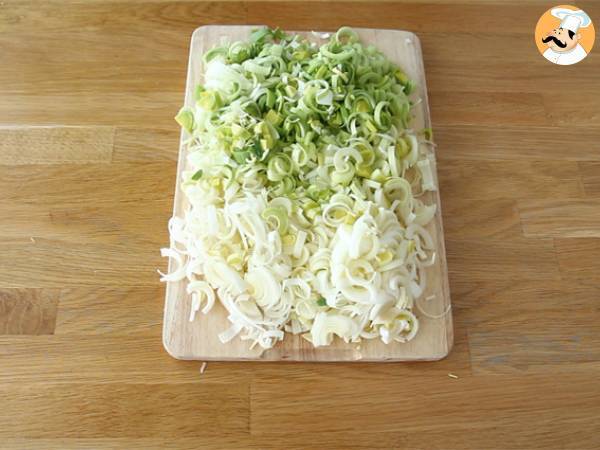 Lauchfondue - Zubereitung Schritt 1