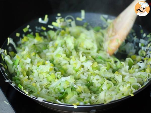 Lauchfondue - Zubereitung Schritt 3