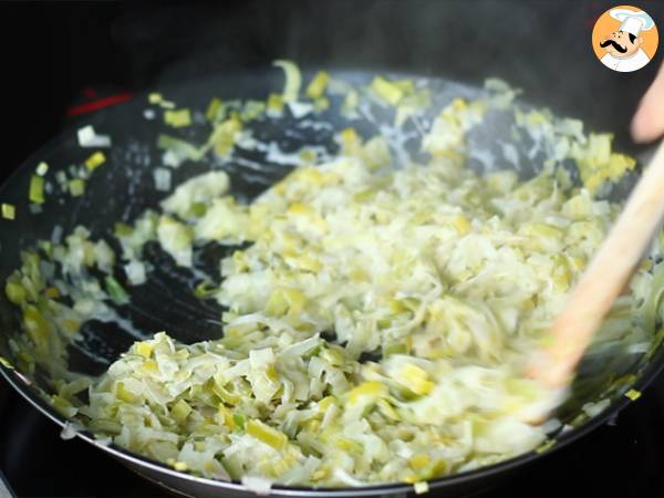 Lauchfondue - Zubereitung Schritt 5