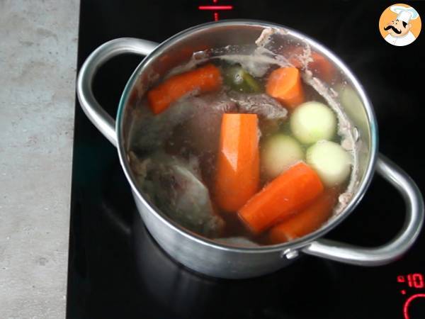 Pot-au-feu, ein einfacher Klassiker - Zubereitung Schritt 2