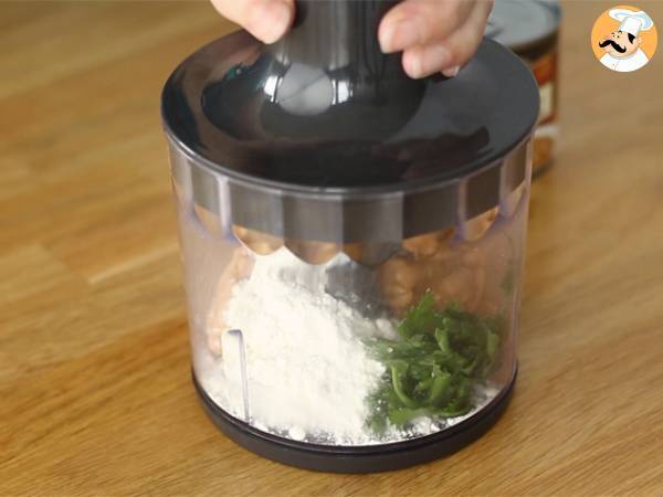 Kroketten aus weißen Bohnen - Zubereitung Schritt 1