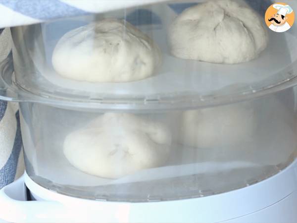 Banh Bao, kleine Dampfbrötchen - Zubereitung Schritt 11