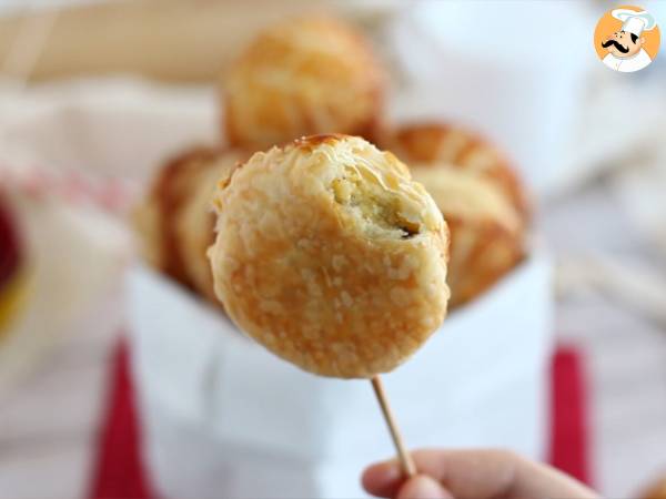 Mini-Königskuchen mit Schokoladenstückchen - Zubereitung Schritt 8