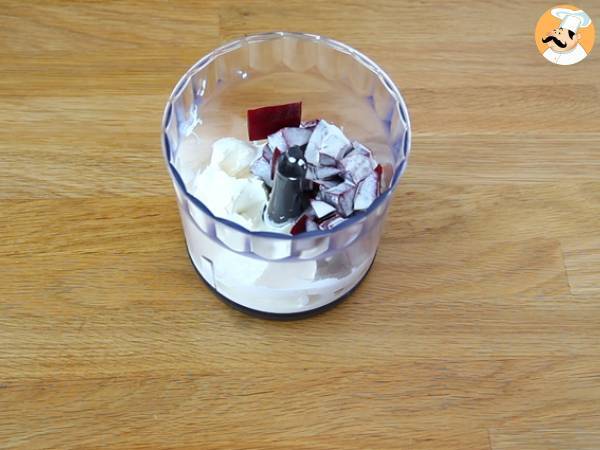 Verrines mit Rüben und Rucola-Mousse - Zubereitung Schritt 3