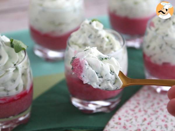 Verrines mit Rüben und Rucola-Mousse - Zubereitung Schritt 7