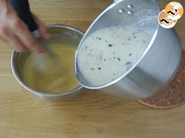 Sonnenkuchen mit Vanille und Schokolade - Zubereitung Schritt 2