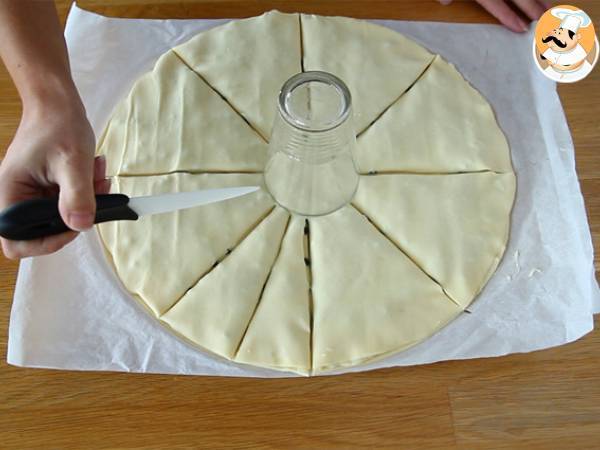 Sonnenkuchen mit Vanille und Schokolade - Zubereitung Schritt 5