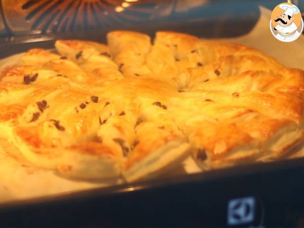 Sonnenkuchen mit Vanille und Schokolade - Zubereitung Schritt 7