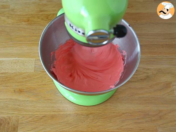 Baiser Weihnachtsmützen - Zubereitung Schritt 2