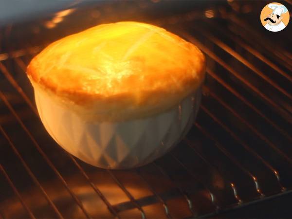 Blätterteigsuppe Lauch Kartoffel - Zubereitung Schritt 7