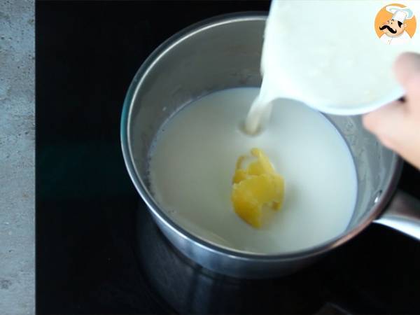 Pasteis de Nata (kleine portugiesische Puddings) - Zubereitung Schritt 3