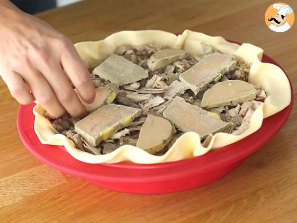 Foie Gras-Perlhuhn-Torte - Zubereitung Schritt 5