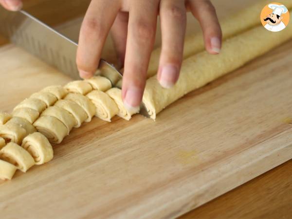 Schnelle und einfache Blätterteigpalmen - Zubereitung Schritt 4