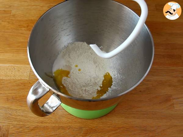 Fladenbrot aus der Pfanne - Zubereitung Schritt 1