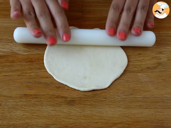 Fladenbrot aus der Pfanne - Zubereitung Schritt 4