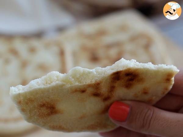 Fladenbrot aus der Pfanne - Zubereitung Schritt 6