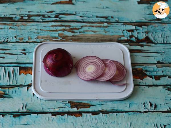 Eingelegte Rote Zwiebeln leicht selber machen - Zubereitung Schritt 1