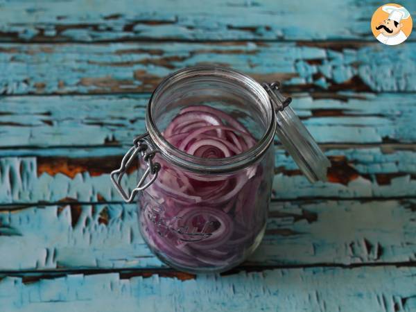 Eingelegte Rote Zwiebeln leicht selber machen - Zubereitung Schritt 3