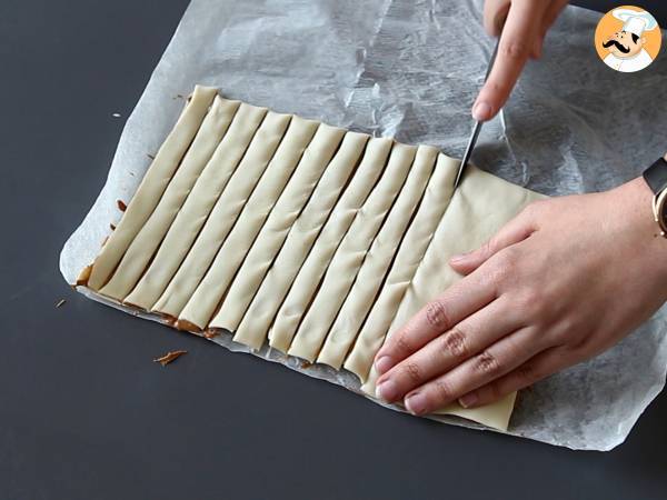 Spekulatius-Blätterteigkekse, Super einfach und schnell - Zubereitung Schritt 2