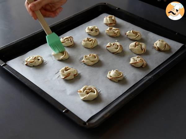 Spekulatius-Blätterteigkekse, Super einfach und schnell - Zubereitung Schritt 5