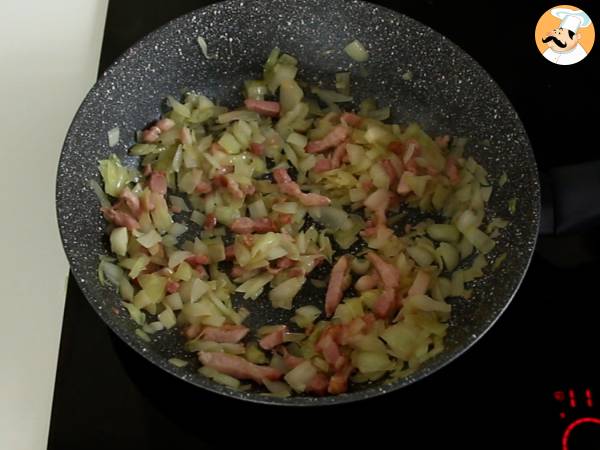 Ofenkartoffeln gefüllt mit Speck und Käse - Zubereitung Schritt 2
