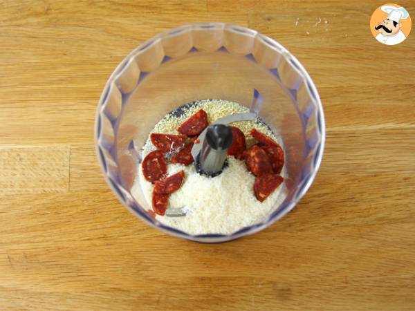 Kabeljau in Chorizo-Kruste - Zubereitung Schritt 1