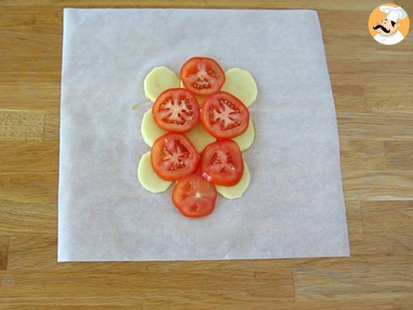 Kabeljau-Papillote - Zubereitung Schritt 2