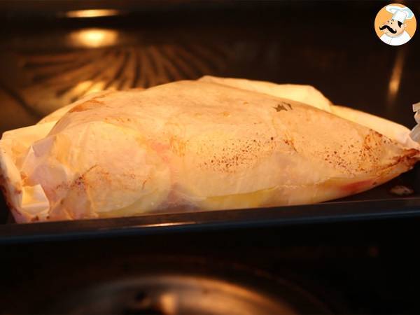 Kabeljau-Papillote - Zubereitung Schritt 5