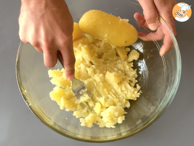 Hausgemachte Kartoffelknödel mit Pesto - Zubereitung Schritt 1