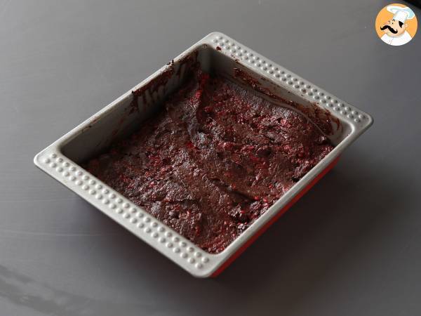 Schokoladen-Himbeer-Brownie, die Feinschmeckerei pur! - Zubereitung Schritt 4