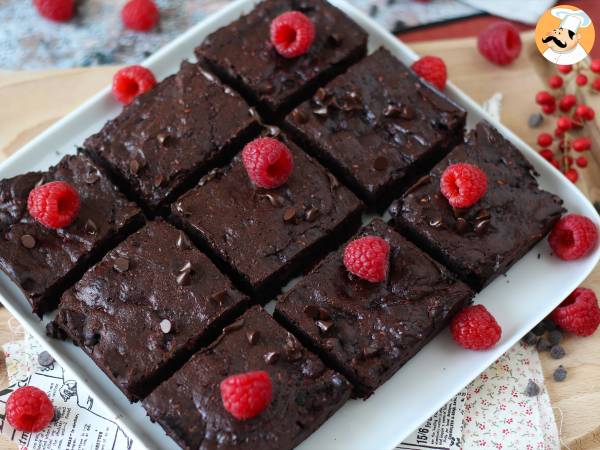 Schokoladen-Himbeer-Brownie, die Feinschmeckerei pur! - Zubereitung Schritt 6