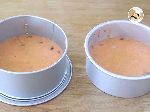 Carrot Cake mit Walnüssen : saftiger Karottenkuchen - Zubereitung Schritt 5