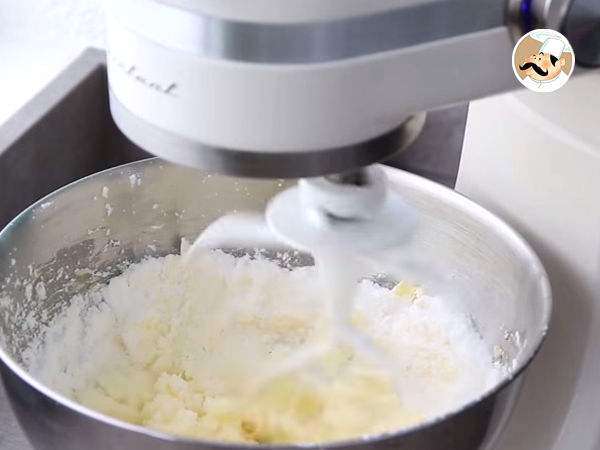 Carrot Cake mit Walnüssen : saftiger Karottenkuchen - Zubereitung Schritt 6