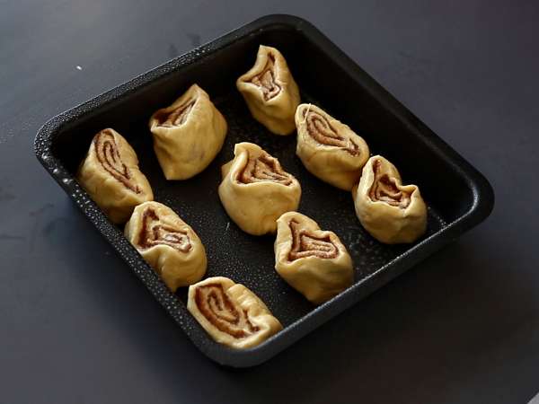 Zimtschnecken mit Frischkäse-Frosting : fluffige Cinnamon Rolls - Zubereitung Schritt 8