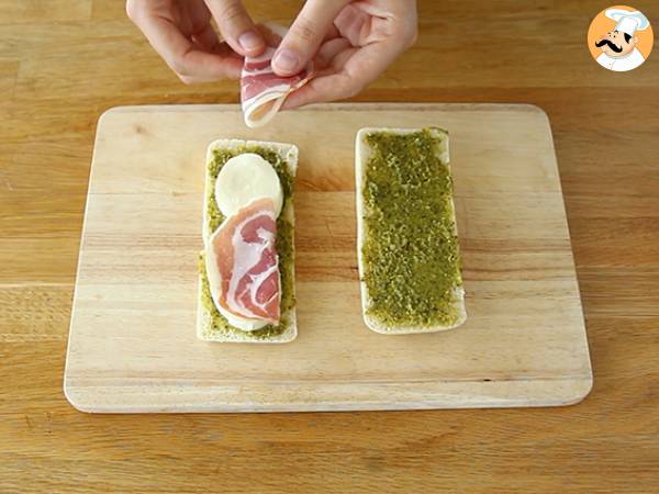 Sandwiches nach italienischer Art - Zubereitung Schritt 3