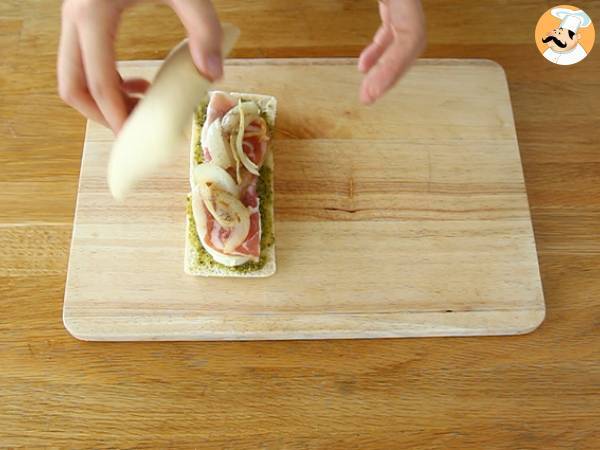 Sandwiches nach italienischer Art - Zubereitung Schritt 5