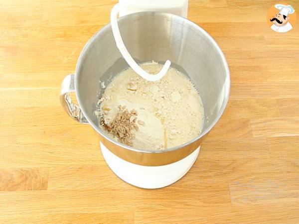 Englische Muffins (leicht und weich) - Zubereitung Schritt 1