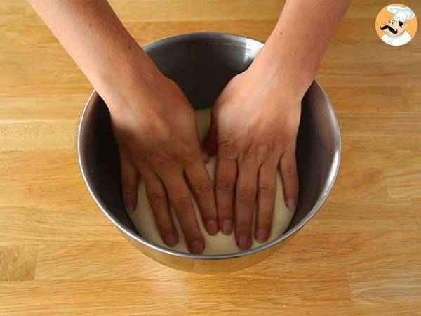 Englische Muffins (leicht und weich) - Zubereitung Schritt 2